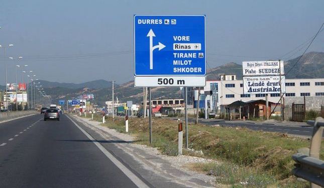 Tirane-Durres ose Tirane-Ndroq-Plepa do te behet me pagese 